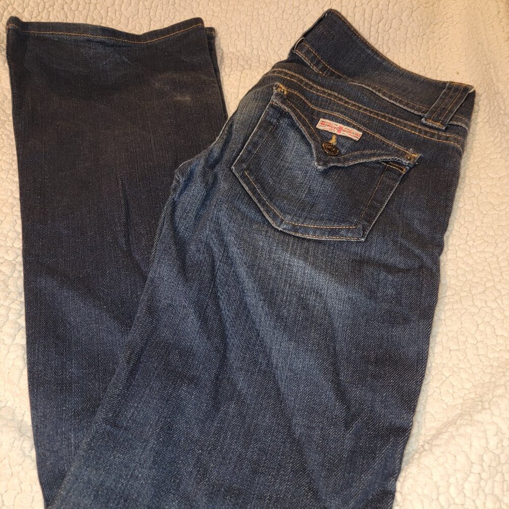 Hudson bootcut dark denim jeans